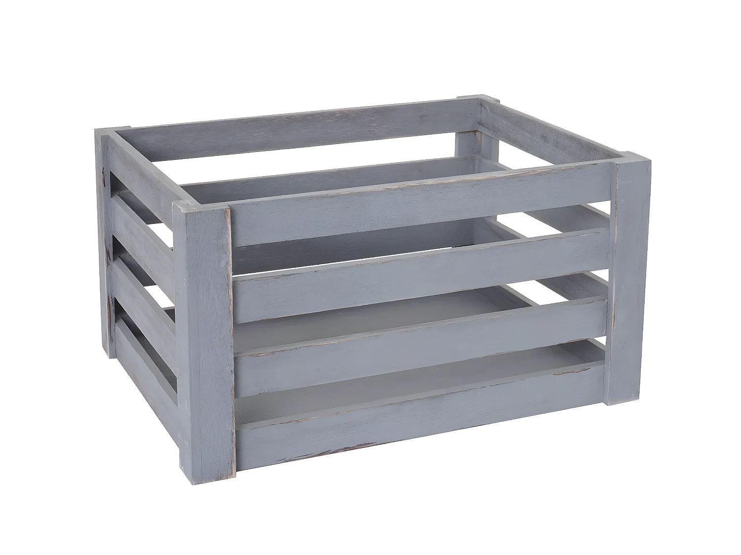 Caisse en bois MCW-C56 (set de 3),  gris shabby