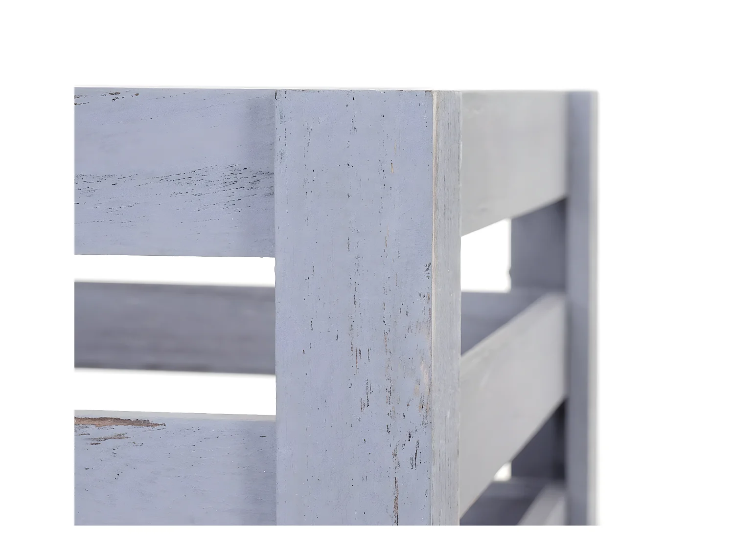 Caisse en bois MCW-C56 (set de 3),  gris shabby