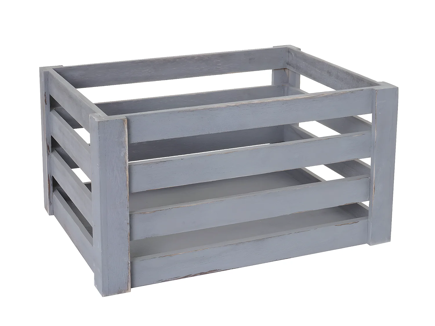 Caisse en bois MCW-C56 (set de 3),  gris shabby