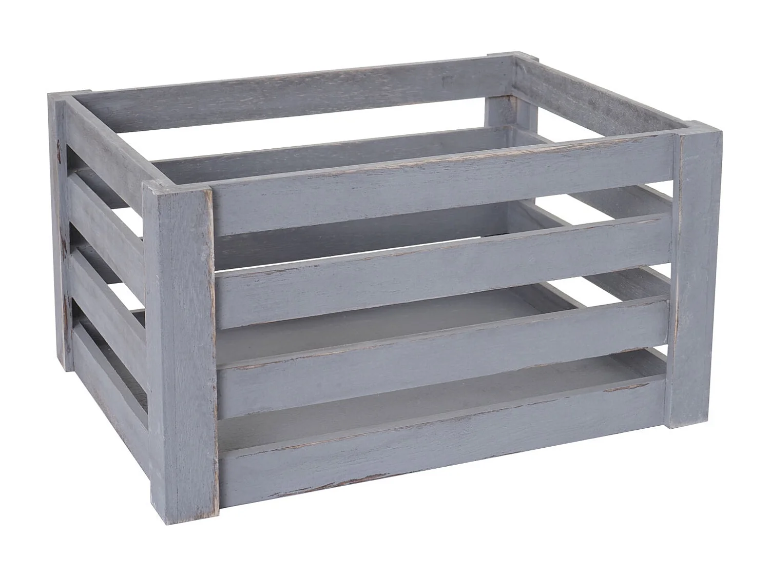 Caisse en bois MCW-C56 (set de 3),  gris shabby