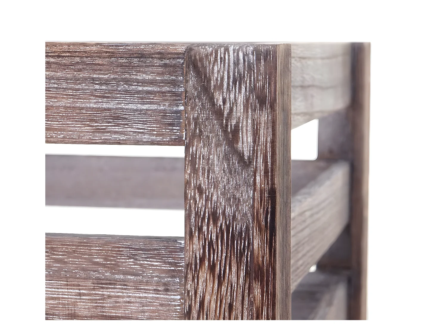 Caisse en bois MCW-C56 (set de 3),  brun shabby