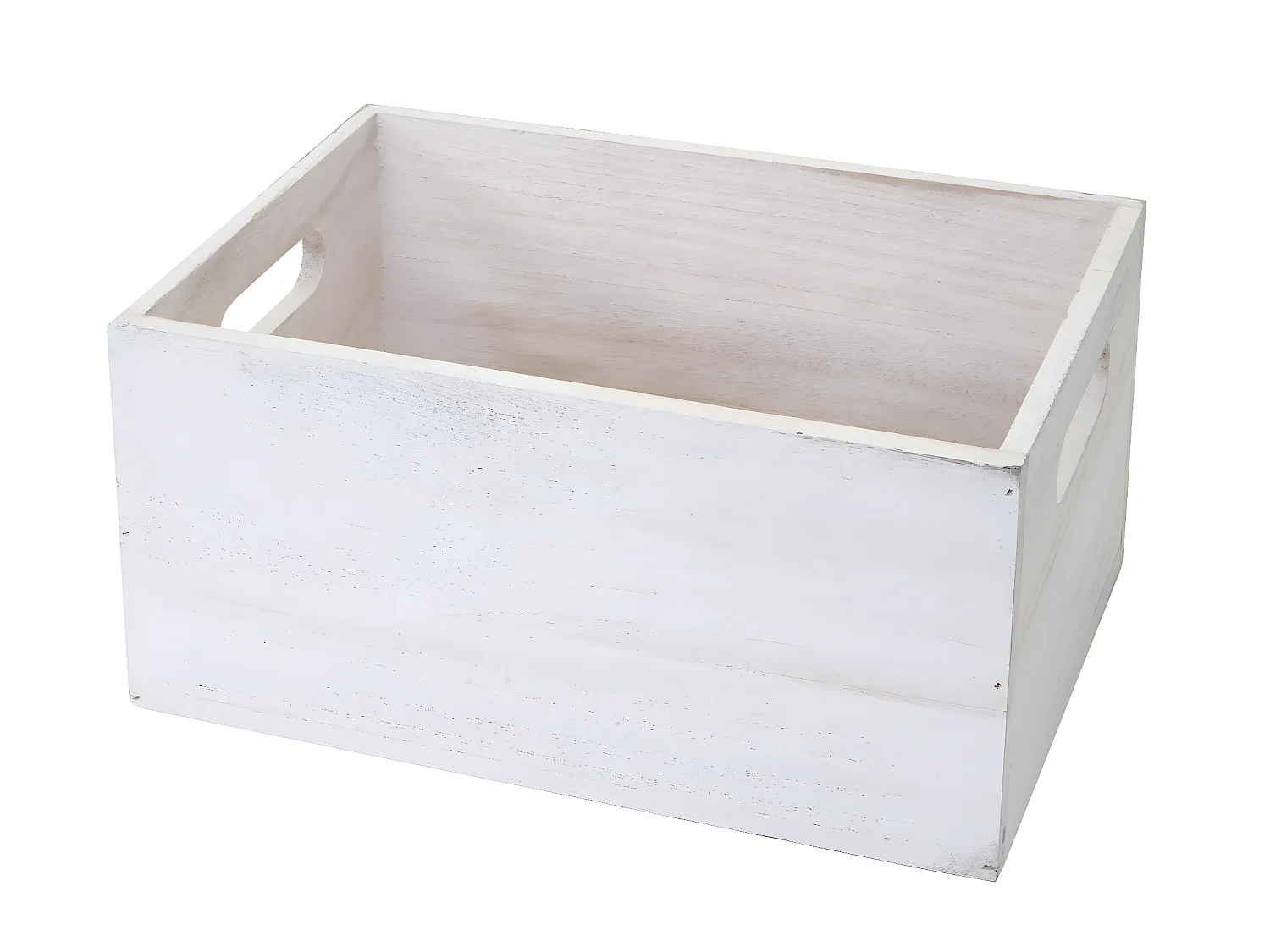 Set 6x scatole vassoi MCW-C20 legno di paulonia 6 misure bianco