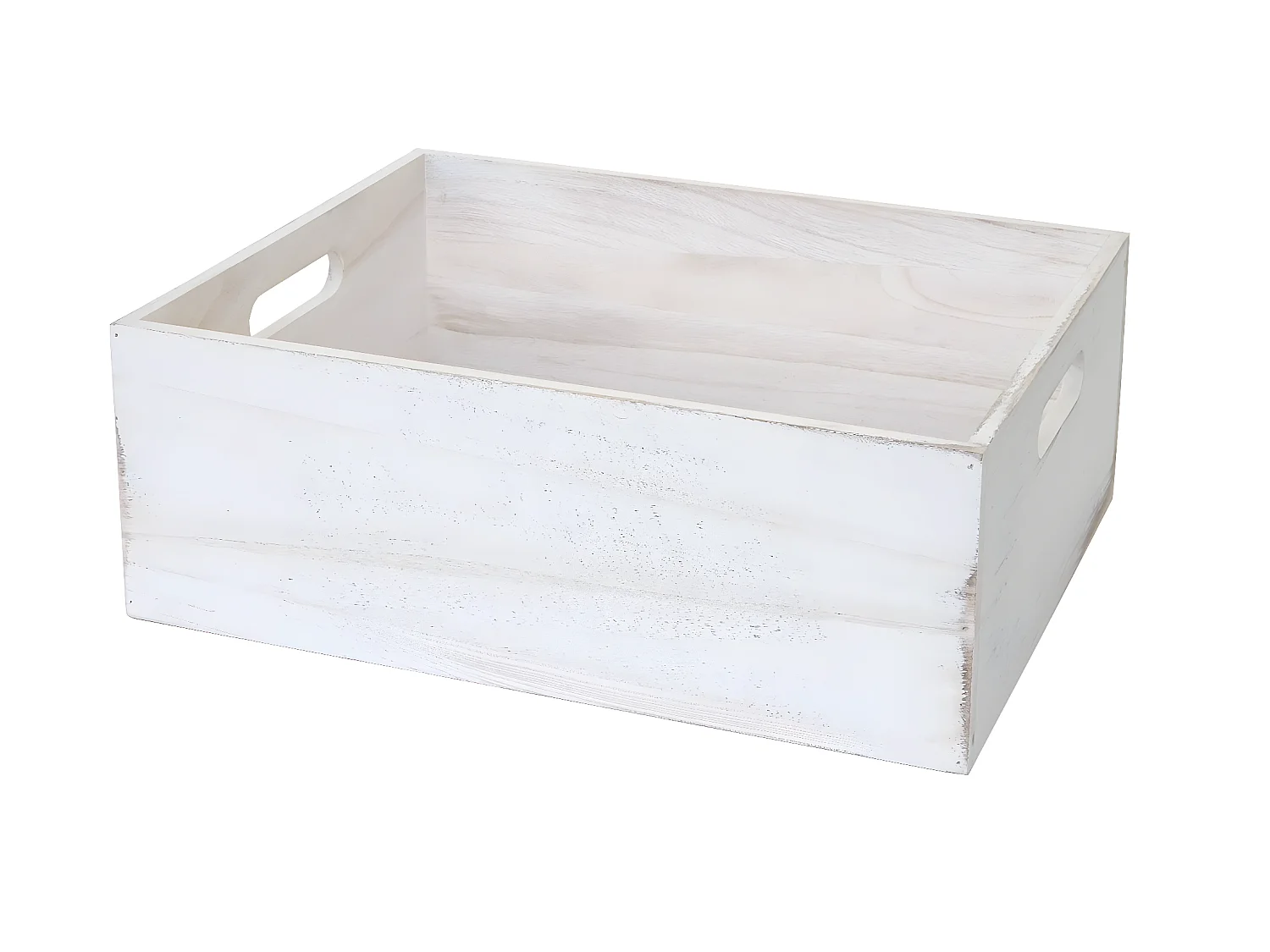 Boîte en bois MCW-C20 (lot de 6),  blanc shabby