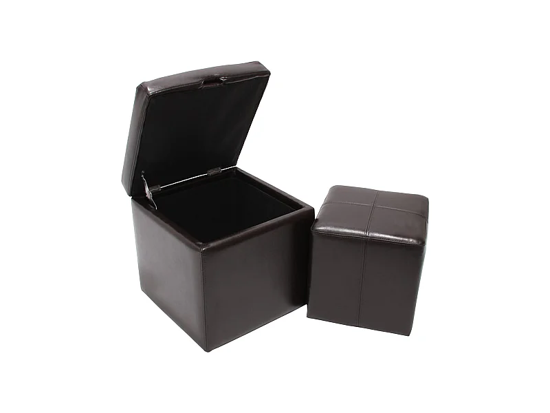 Siedzisko Carrara (zestaw 2 szt.),  brązowy