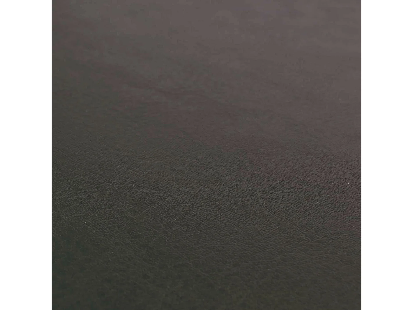 Poggiapiedi pouf contenitore sgabello elegante Onex pelle 44x44x45cm FSC marrone