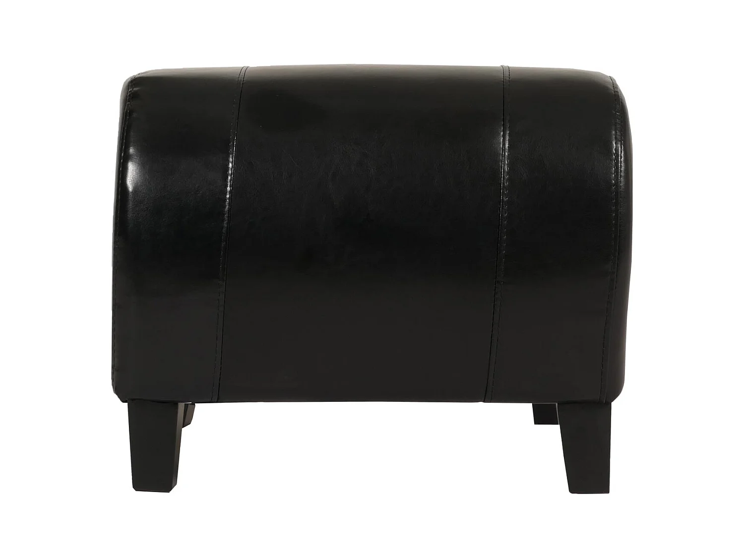 Taburete Aversa,  negro