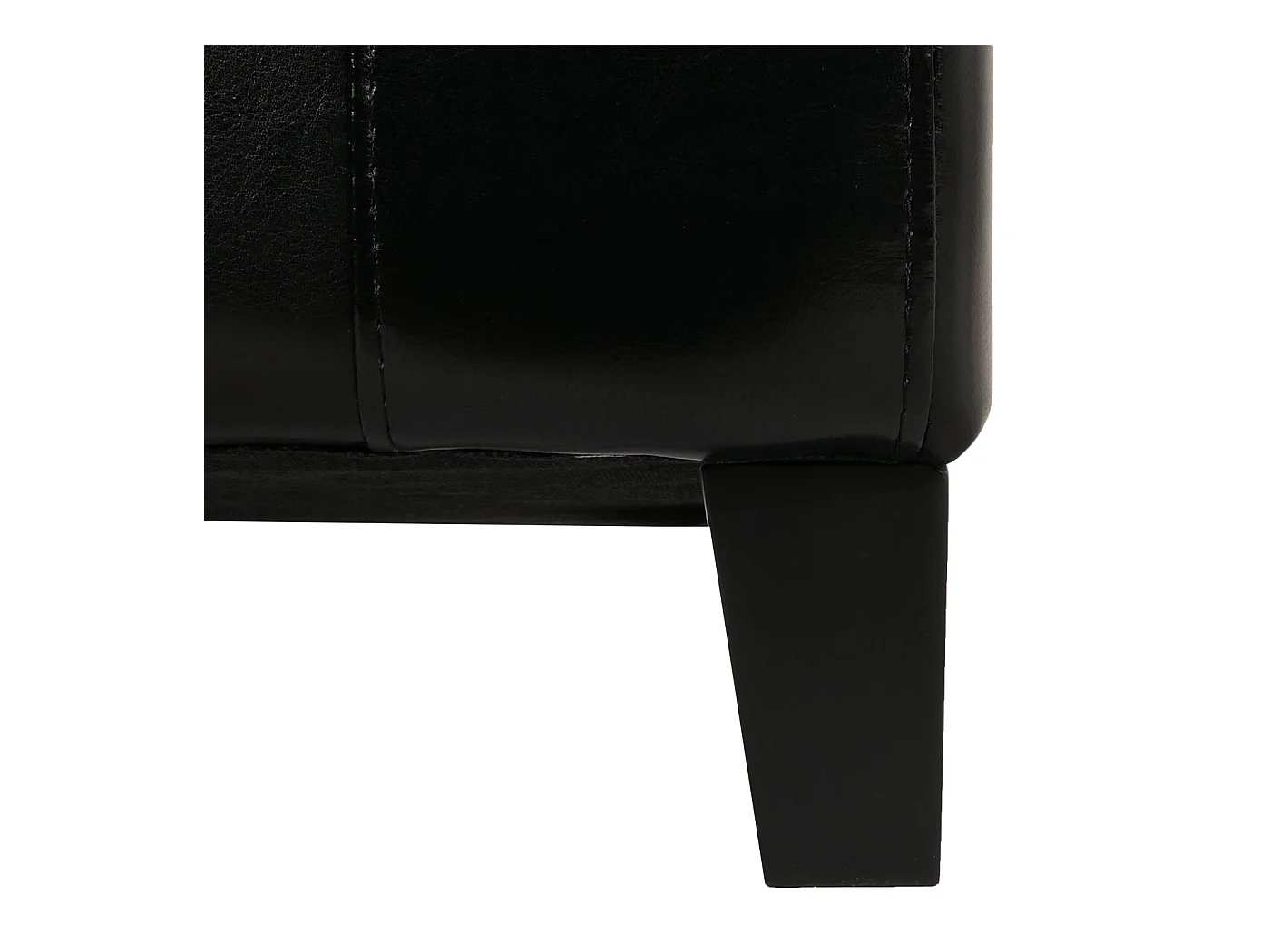 Taburete Aversa,  negro