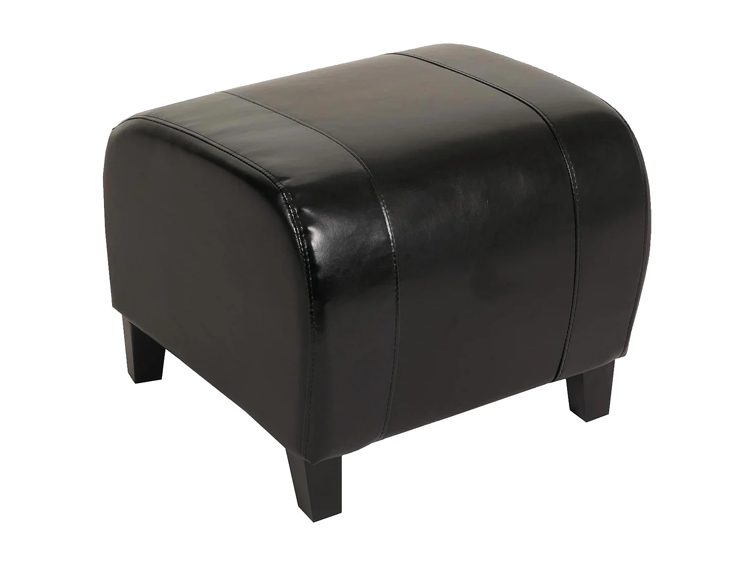Sitzhocker Aversa, Schwarz