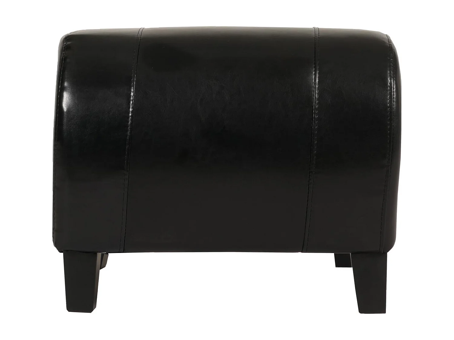 Sitzhocker Aversa, Schwarz