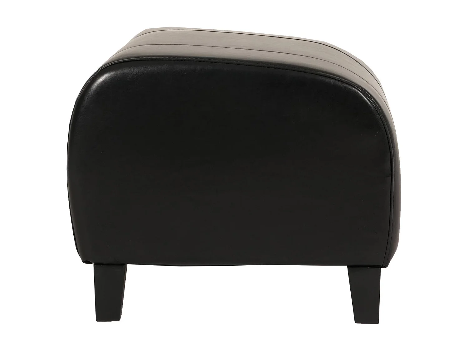 Sitzhocker Aversa, Schwarz