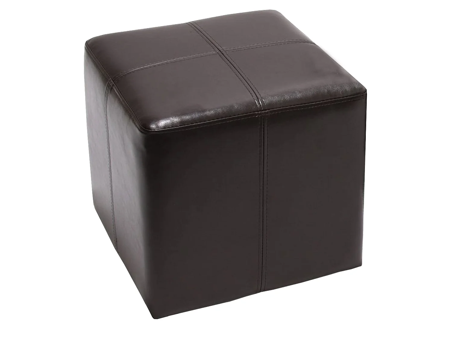 Pouf Carrara,  marron