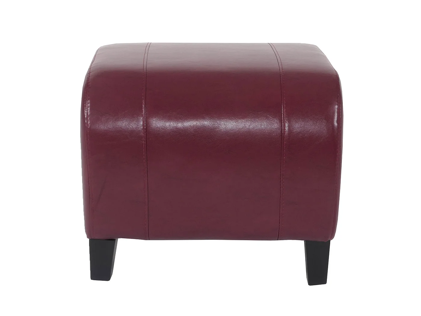 Taburete Aversa,  rojo