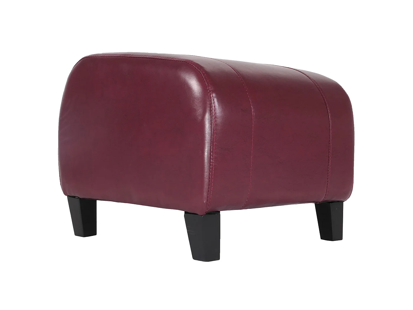 Taburete Aversa,  rojo