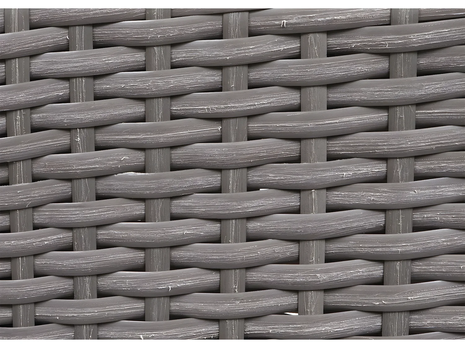 Poly-rattan stoel MCW-G19 (set van 2),  grijs, donkergrijze kussens