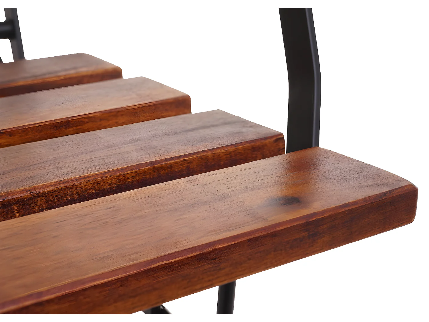 Chaise de brasserie MCW-J40 (lot de 2),  brun