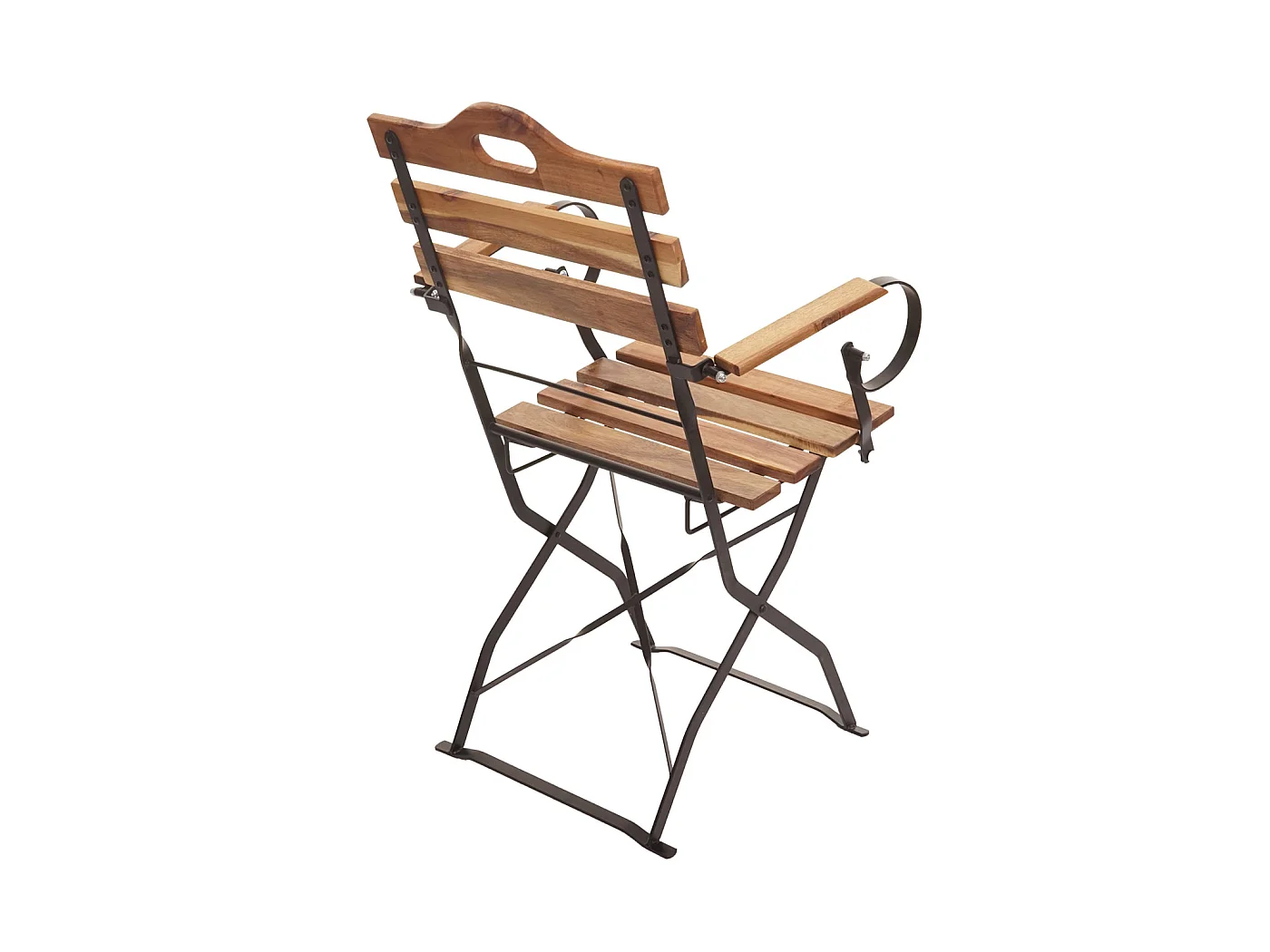 Chaise de brasserie MCW-J40 (lot de 2),  couleur naturelle
