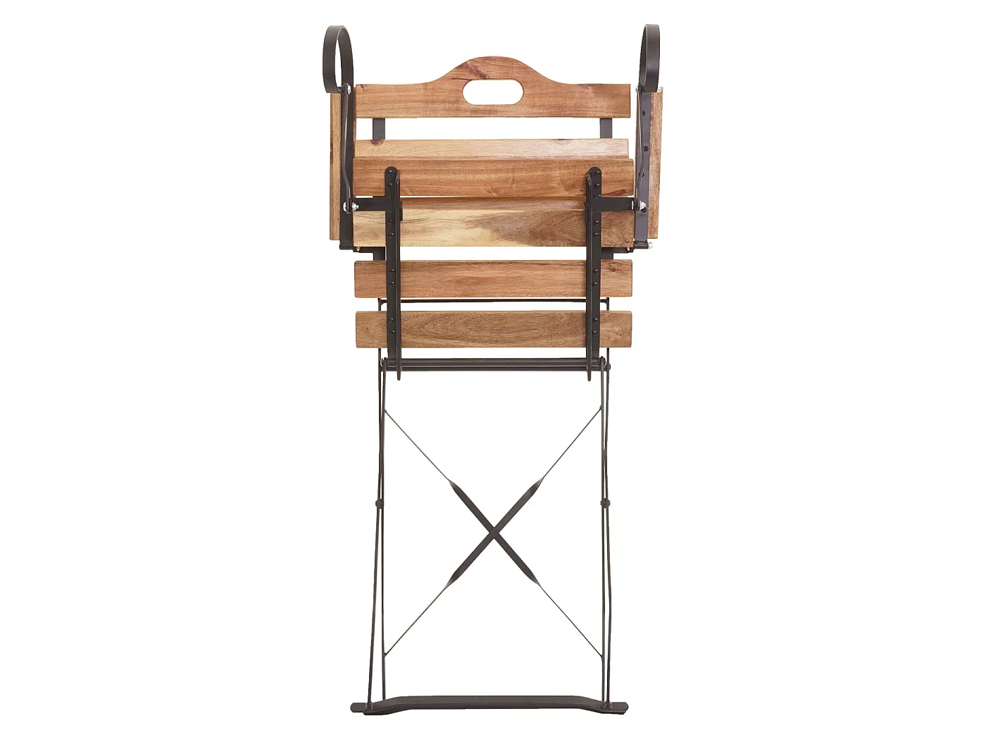 Chaise de brasserie MCW-J40 (lot de 2),  couleur naturelle