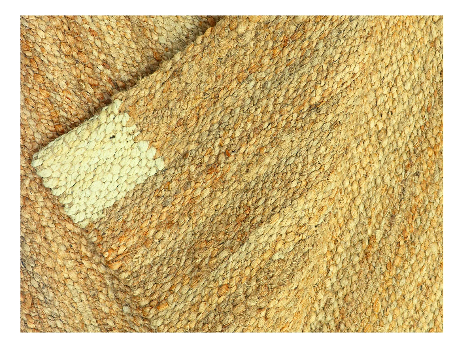 Handgevlochten tapijt van jute - 160 x 230 cm - Naturel - ARAYA