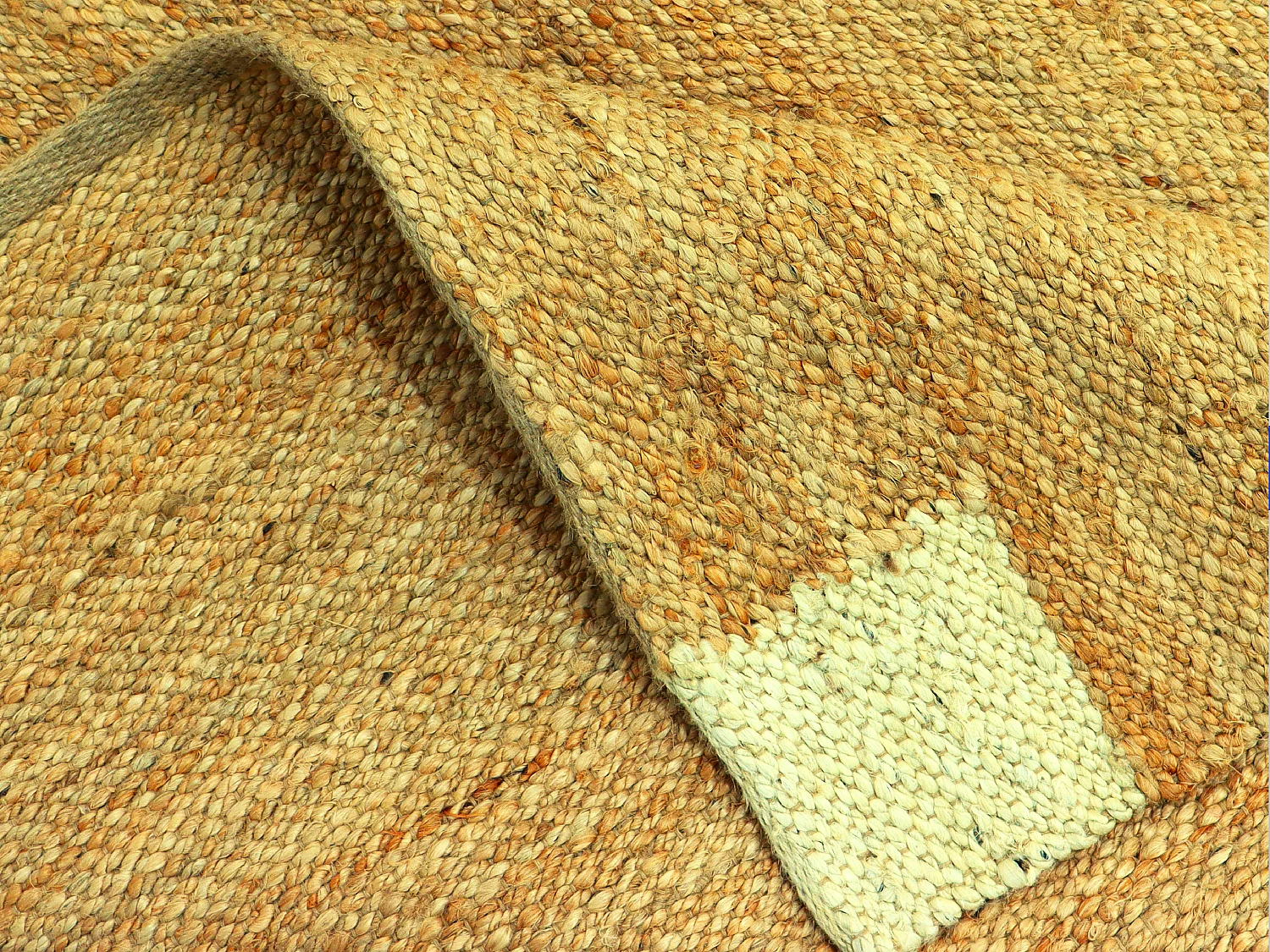 Tappeto Tessuto a mano 200 x 290 cm di Juta Naturale  - ARAYA