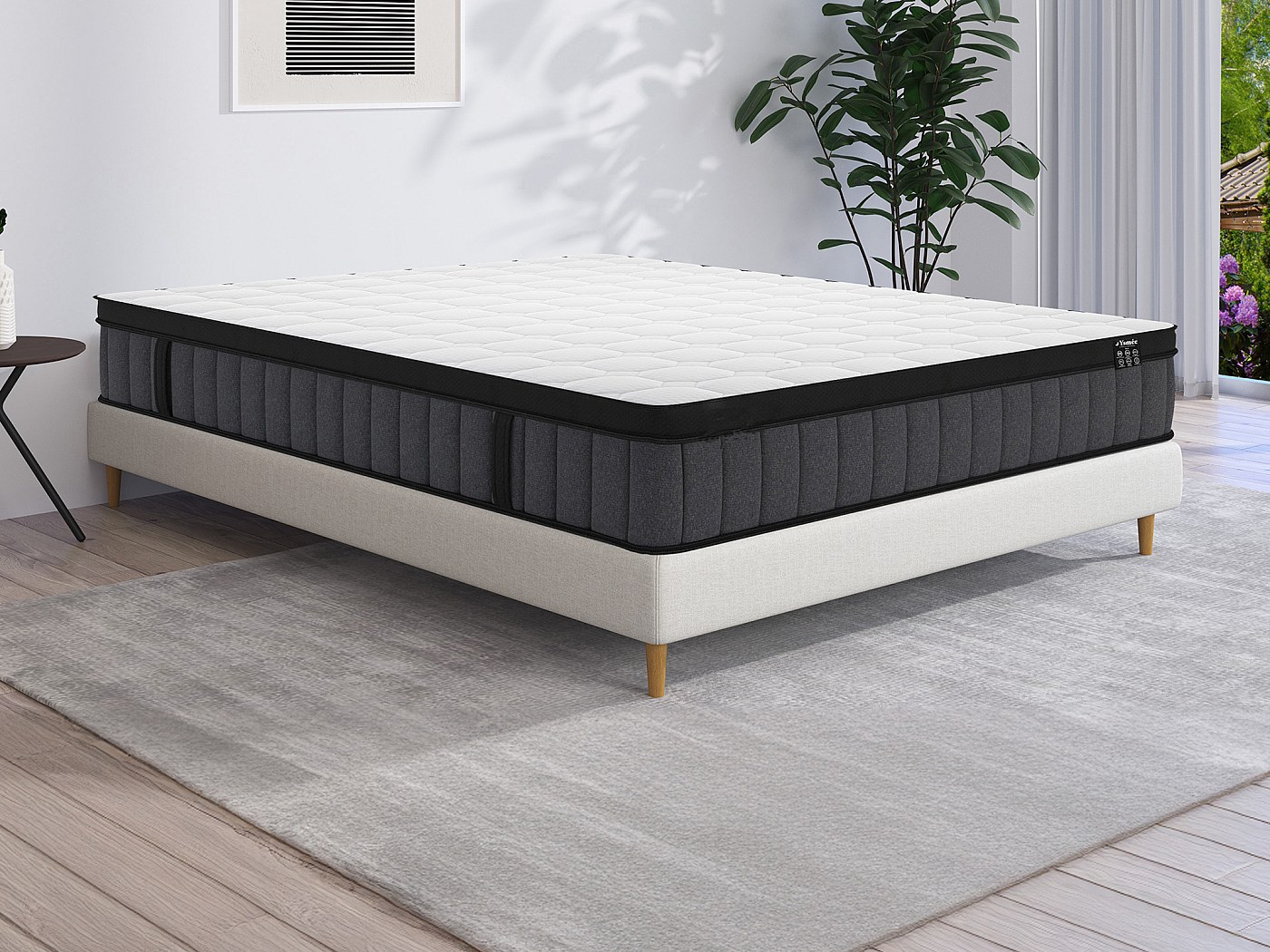 Matelas Emma 140x190, Mémoire De Forme Et Fermeté Ferme, En Bon état
