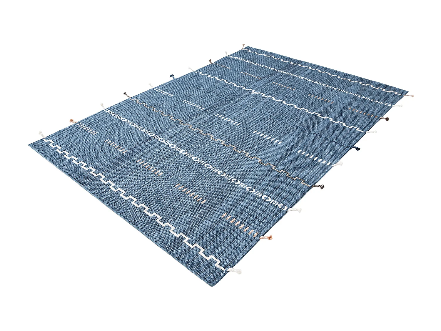 Tapis 120x160 - Bleu - Juniper Greka