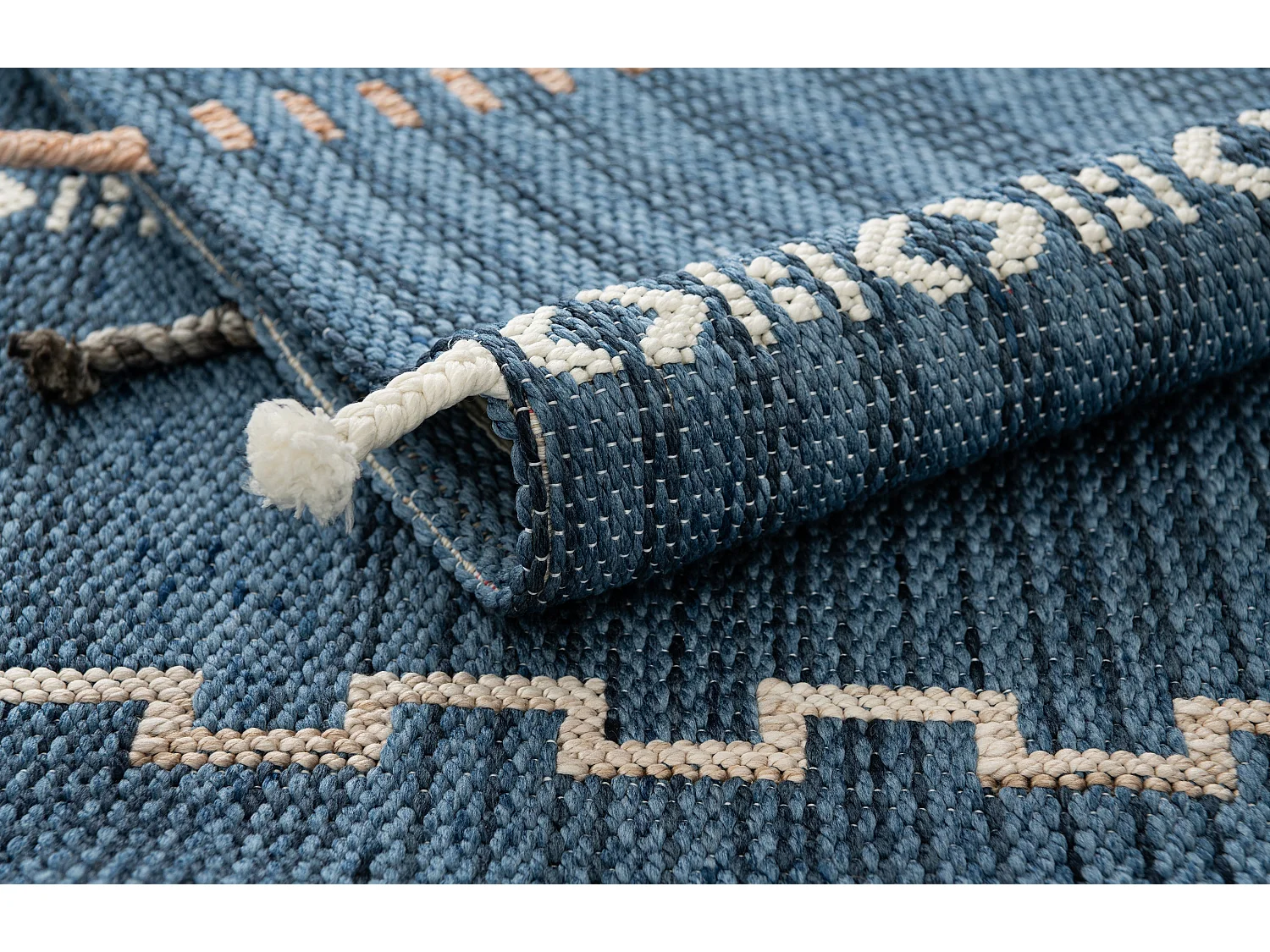Tapis 120x160 - Bleu - Juniper Greka