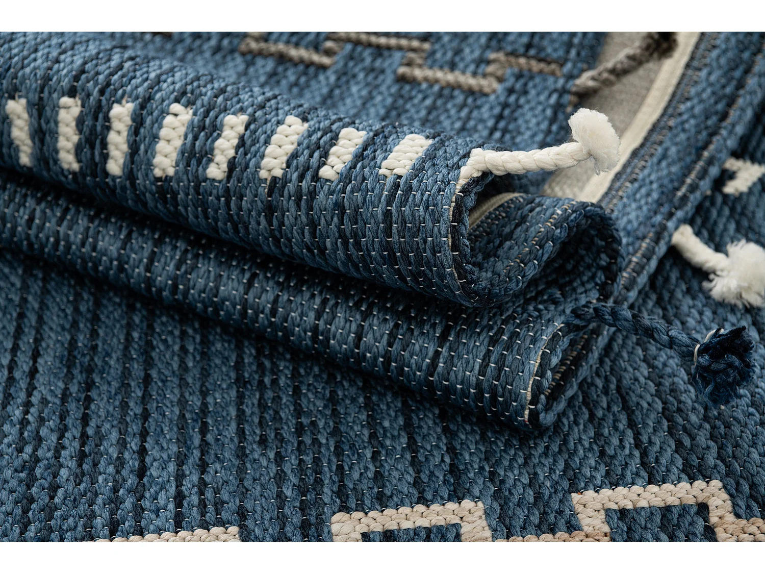 Tapis 80x150 - Bleu - Juniper Greka