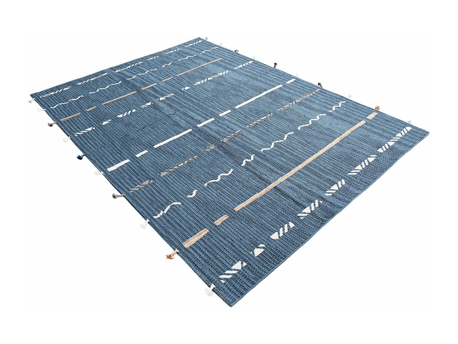 Tapijt - 150x80 - Blauw - Juniper Greka