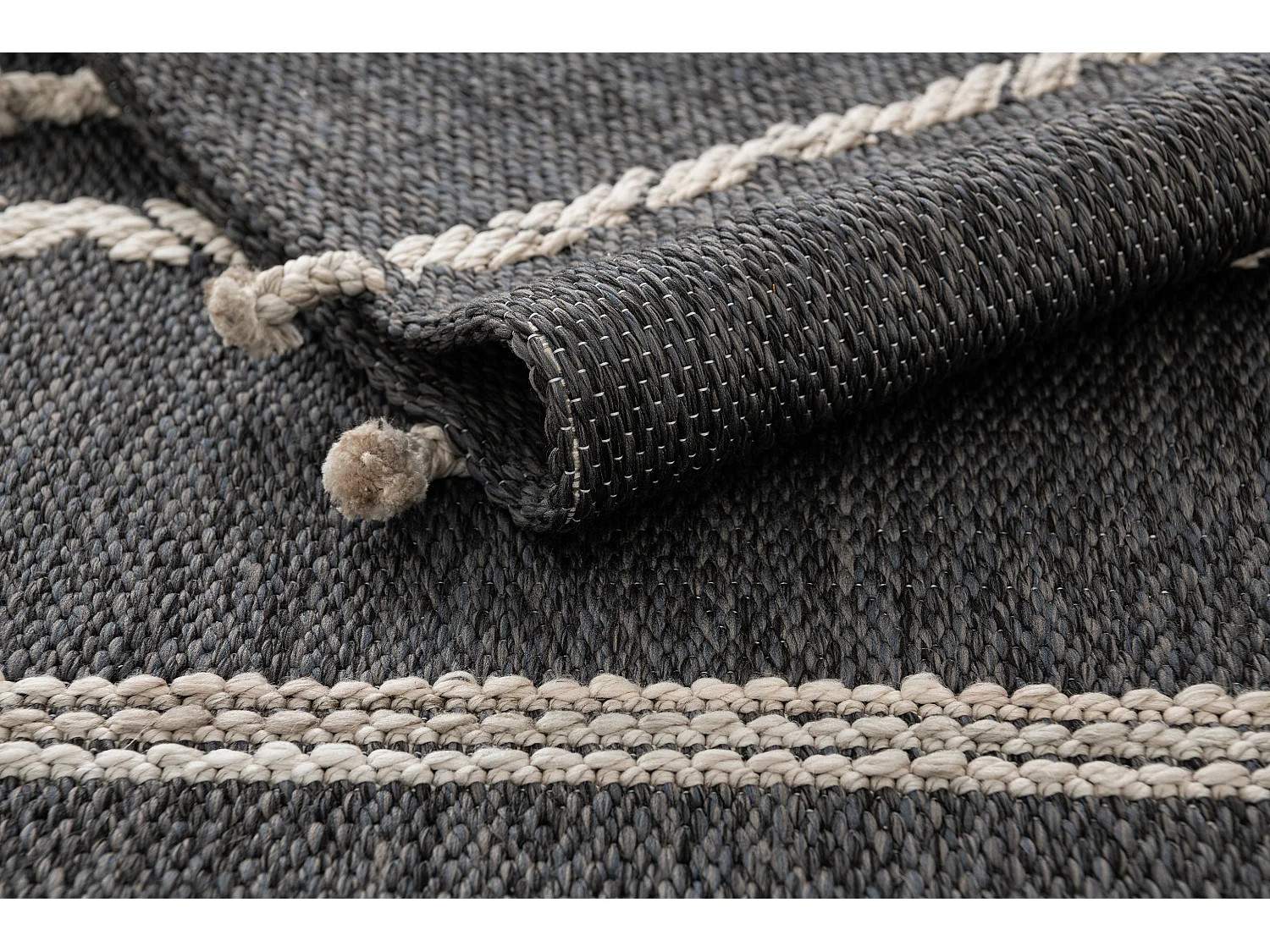 Teppich 80x150 - Anthrazit - Juniper Lyn