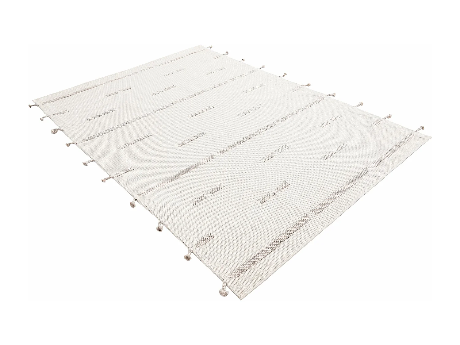 Tapijt - 150x80 - Wit - Juniper Boho