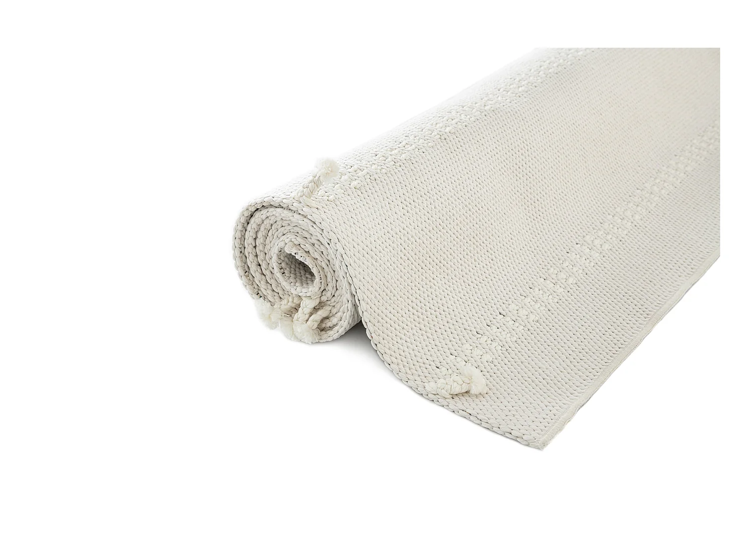 Tapijt - 150x80 - Wit - Juniper Solid