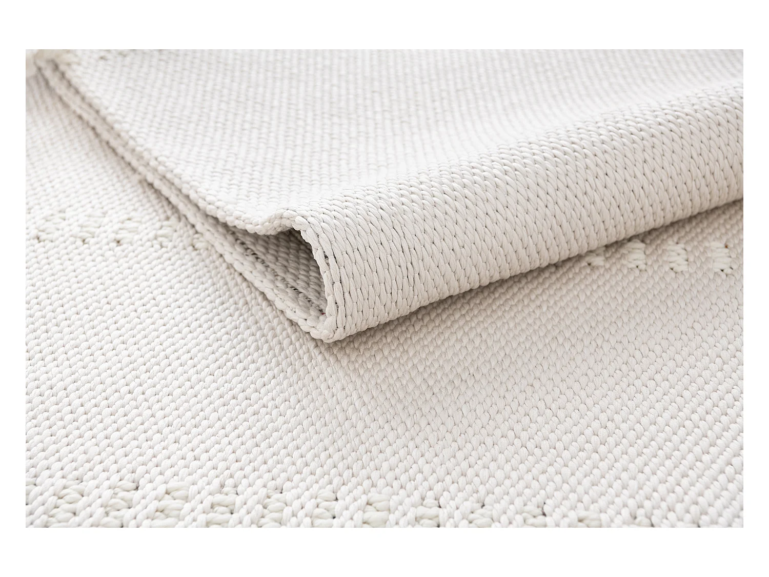 Tapijt - 150x80 - Wit - Juniper Solid