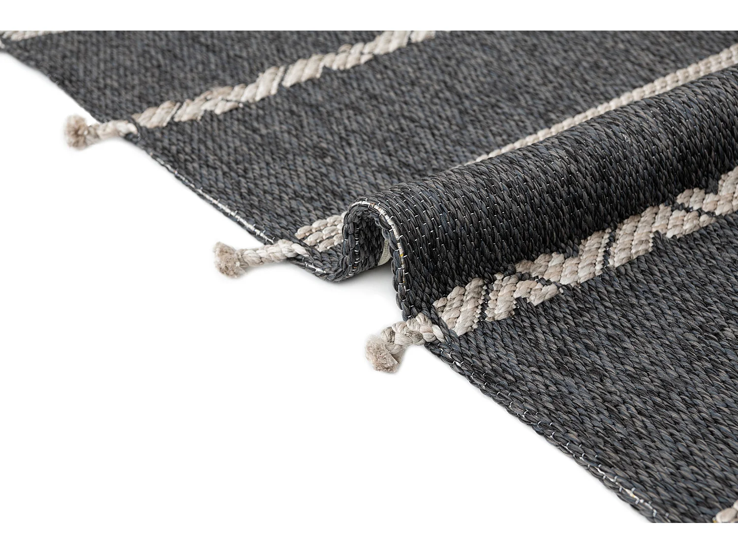 Teppich 160x230 - Anthrazit - Juniper Lyn