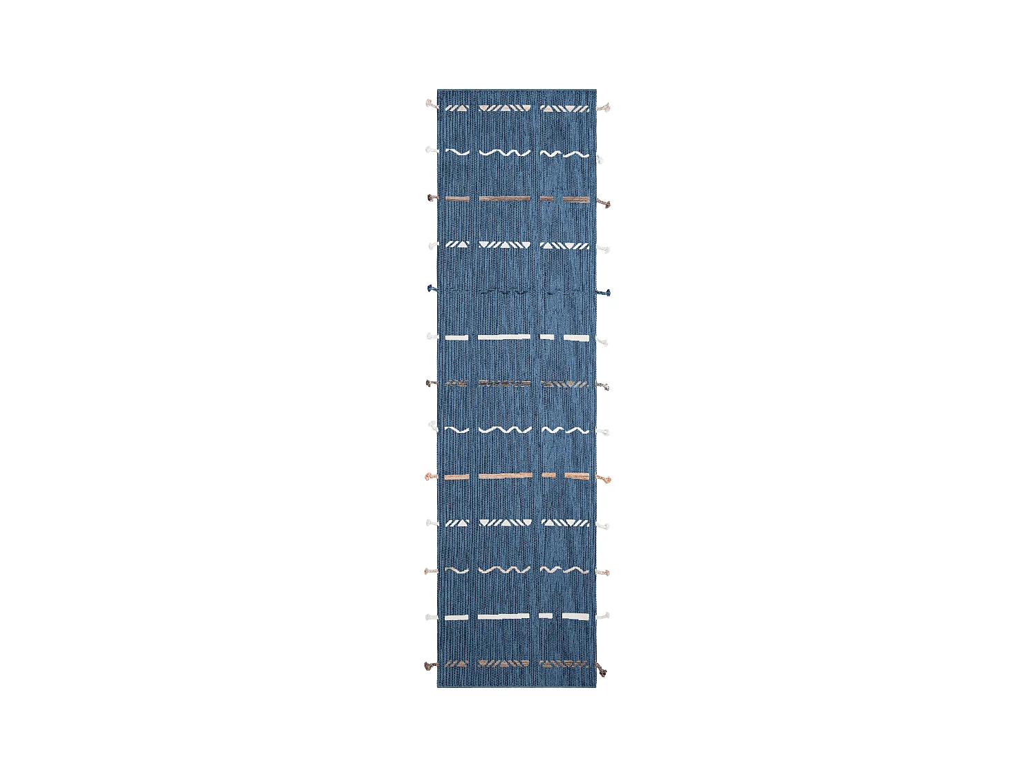 Tapis 80x290 - Bleu - Juniper Greka