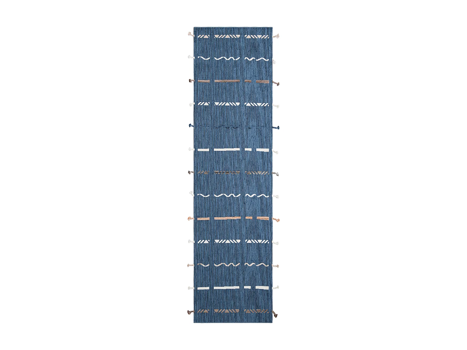 Tapis 80x290 - Bleu - Juniper Greka