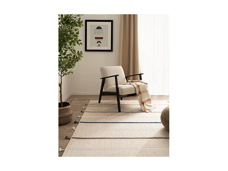 Teppich 160x230 - Weiss - Juniper Classic