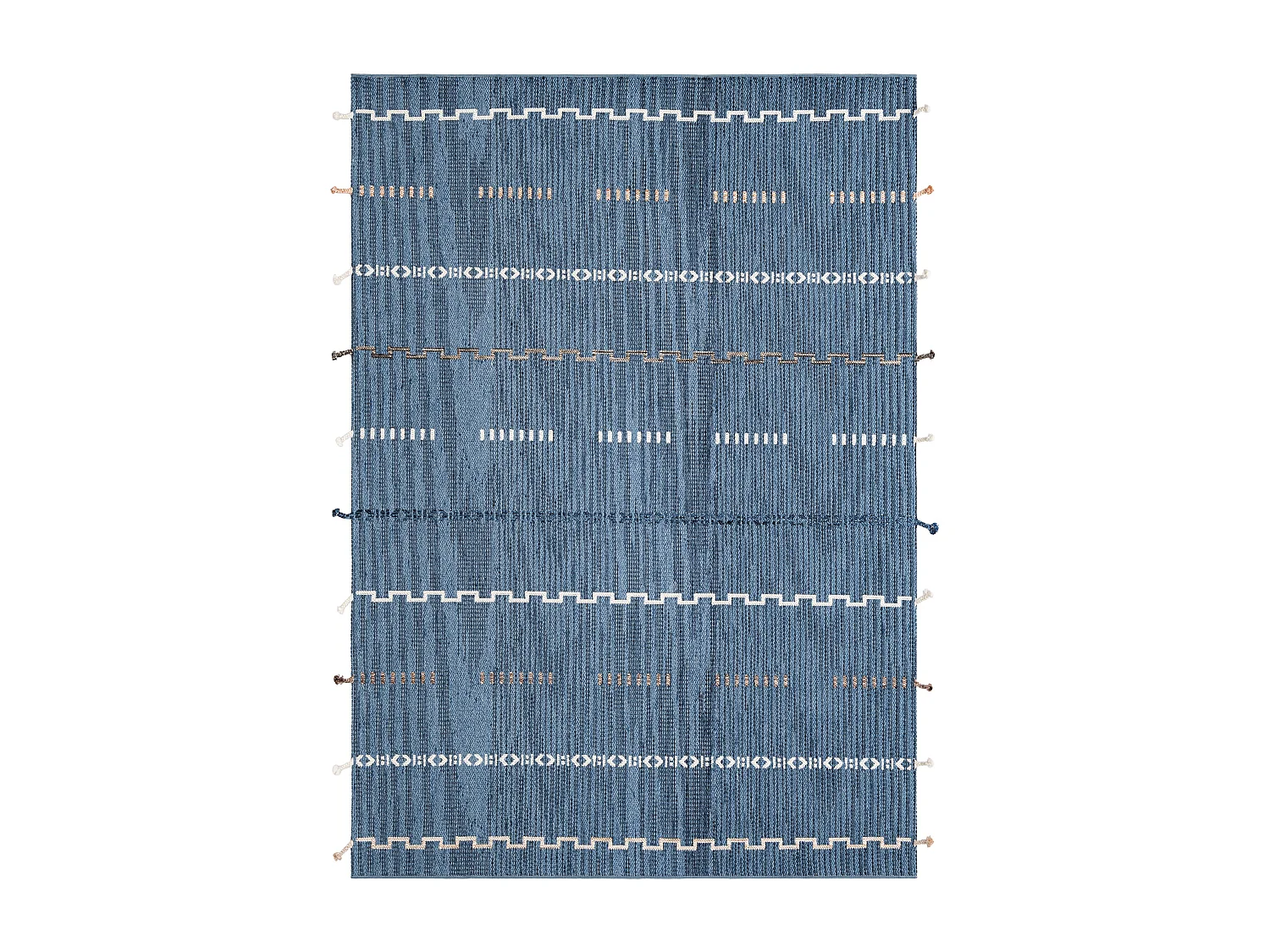 Tapis 100x225 - Bleu - Juniper Greka