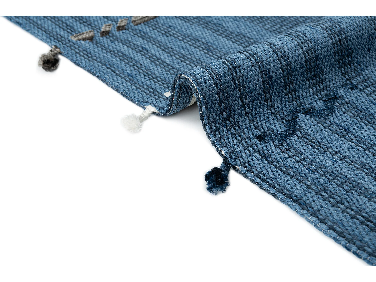 Tapis 120x160 - Bleu - Juniper Greka