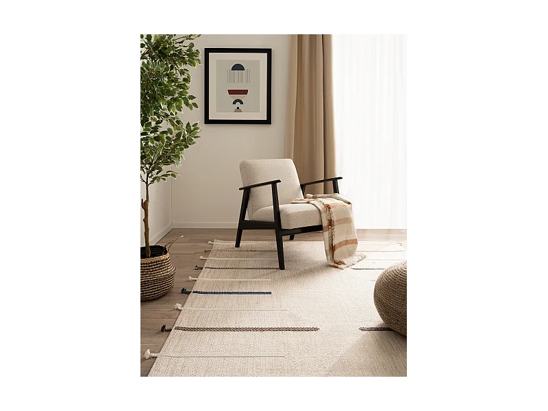 Teppich 160x230 - Weiss - Juniper Lyn