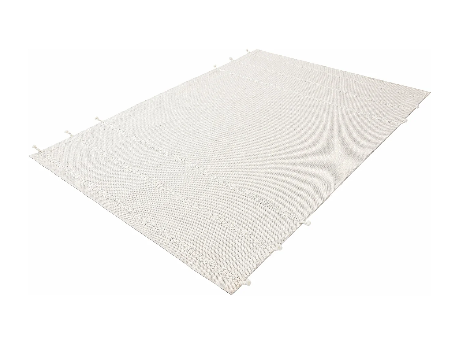 Tapijt - 290x80 - Wit - Juniper Solid