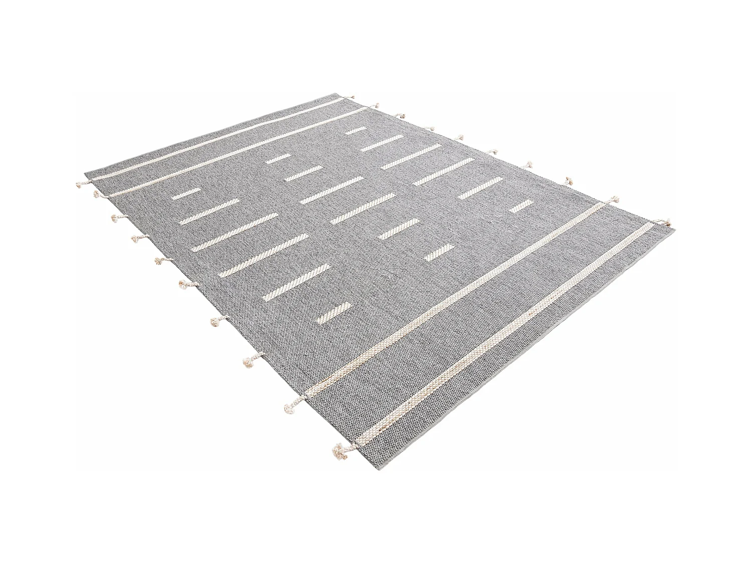 Teppich 200x290 - Grau - Juniper Boho