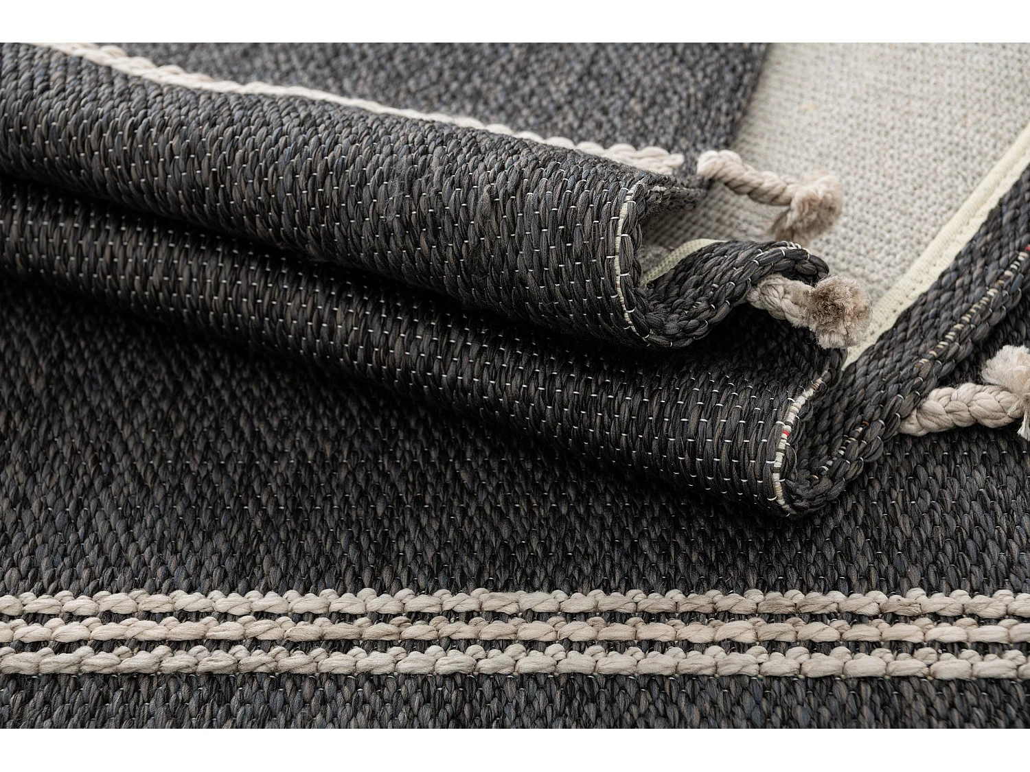 Teppich 200x290 - Anthrazit - Juniper Lyn