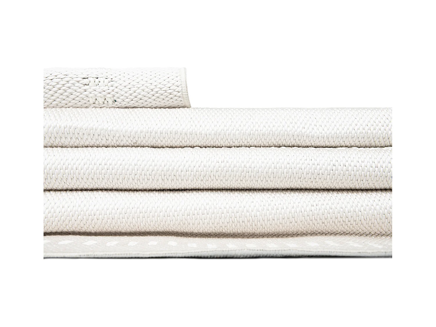 Tapijt - 230x160 - Wit - Juniper Solid