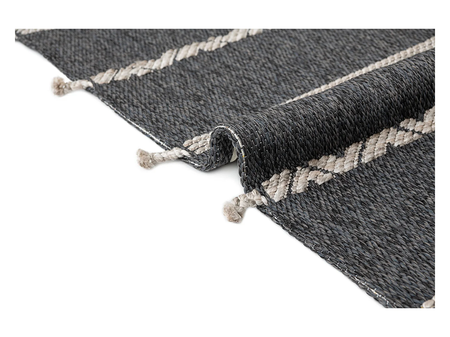 Teppich 100x225 - Anthrazit - Juniper Lyn