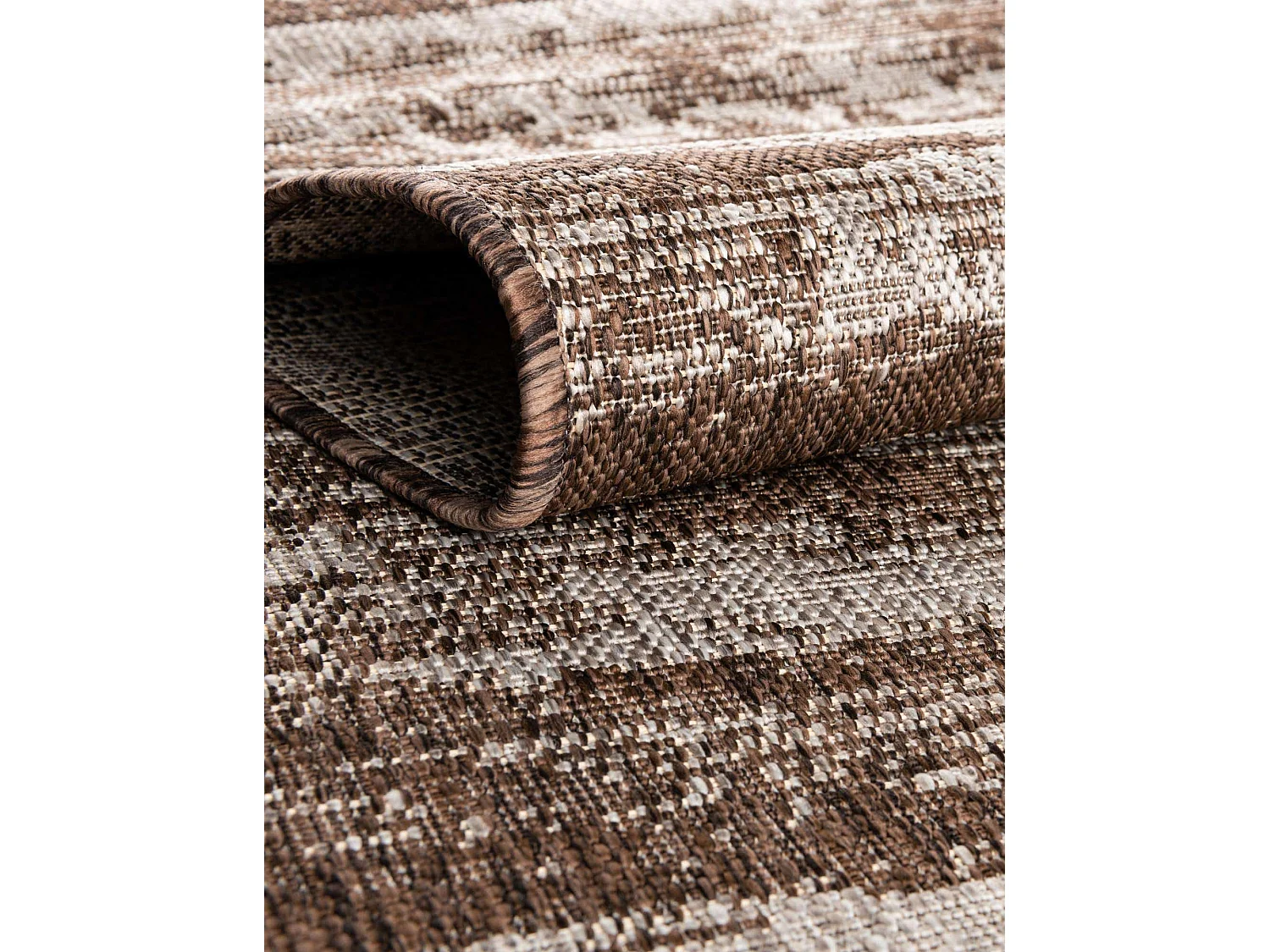 Tappeto da esterno 125x185 - Marrone - Tulum Outdoor Modern