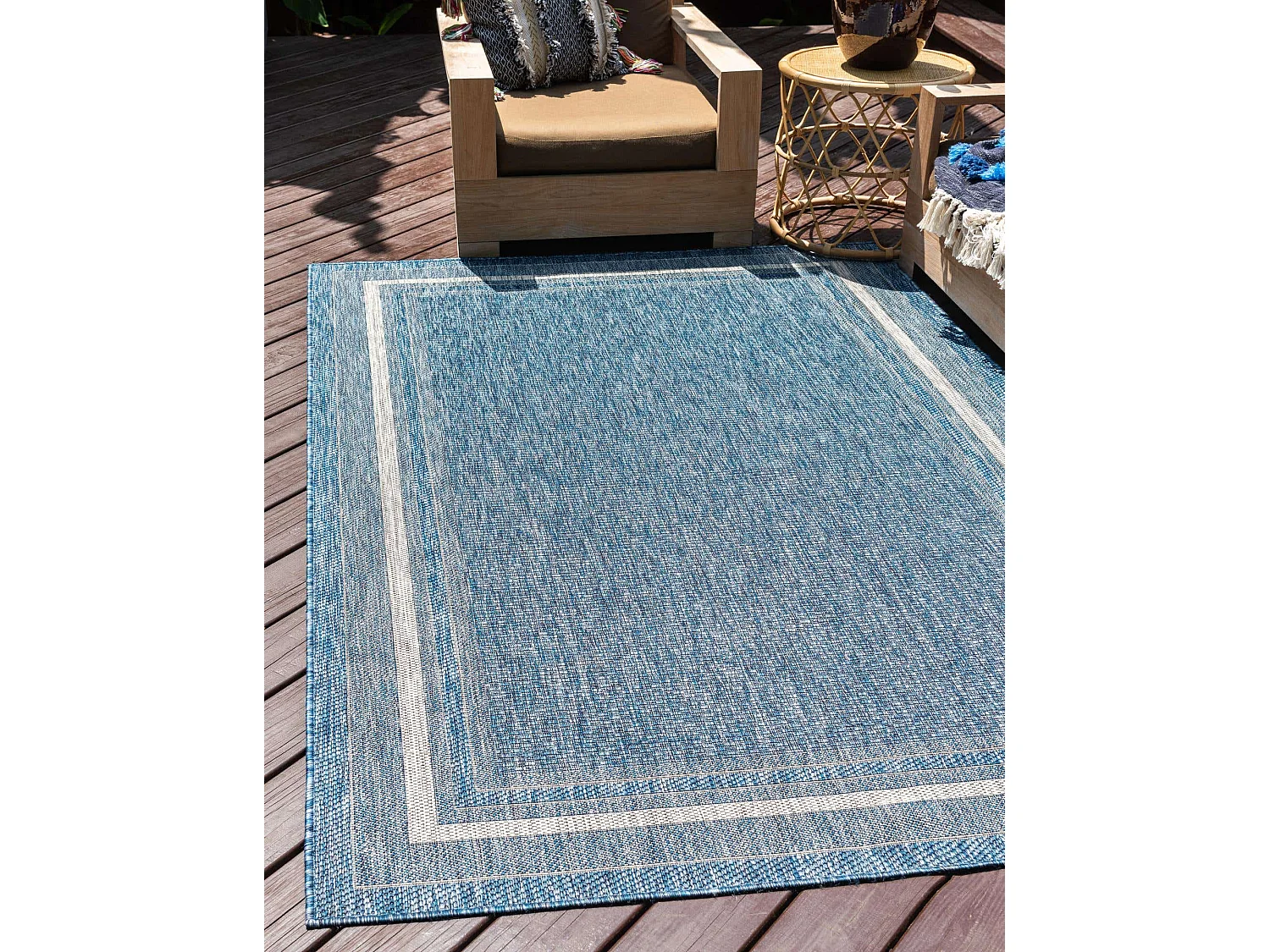 Tapis d'Extérieur 155x245 - Beige - Tulum Solid