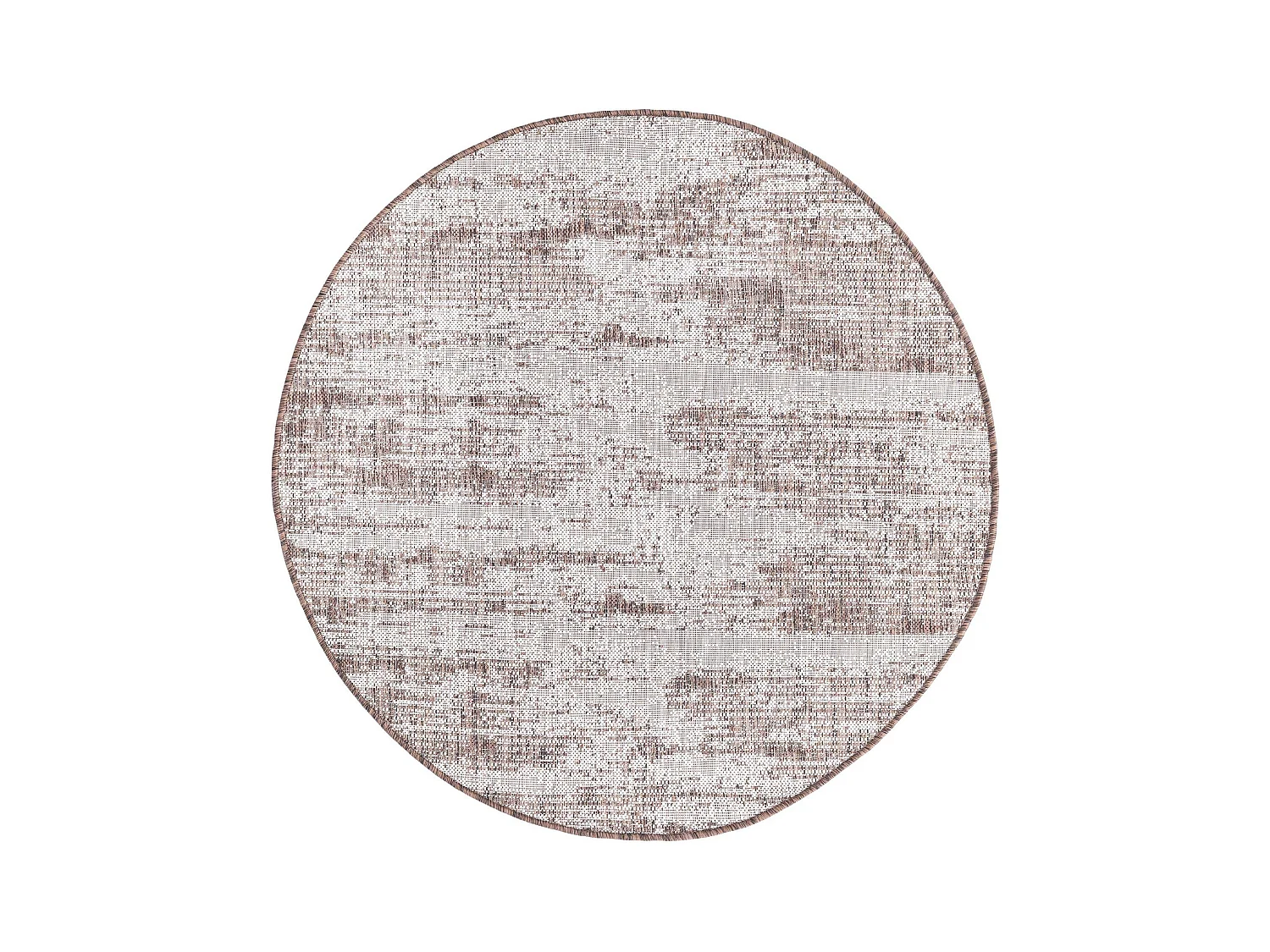 Buitenkleed - 122x122 - Bruin - Tulum Modern