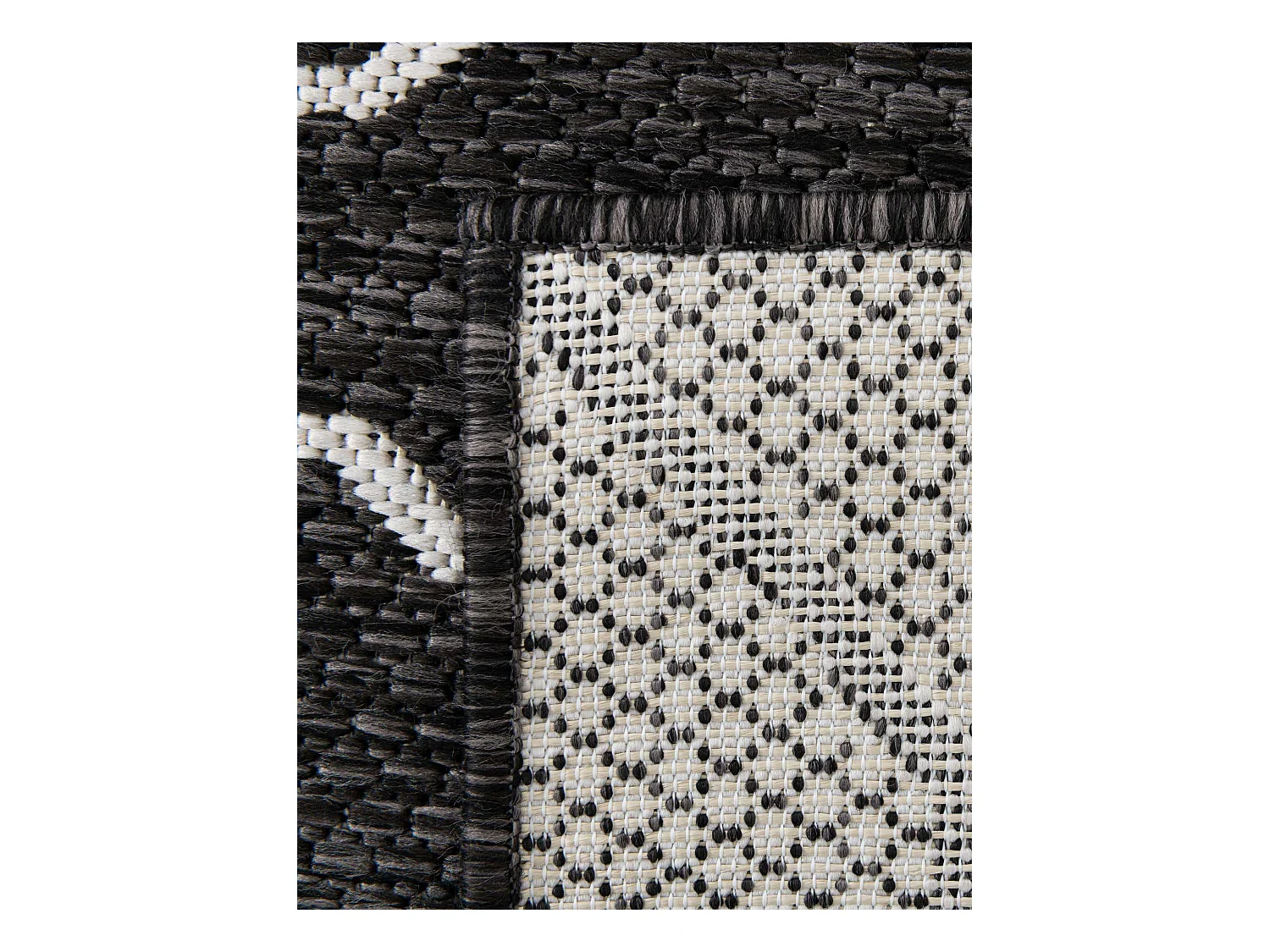 Buitenkleed - 305x215 - Donkergrijs - Tulum Fence