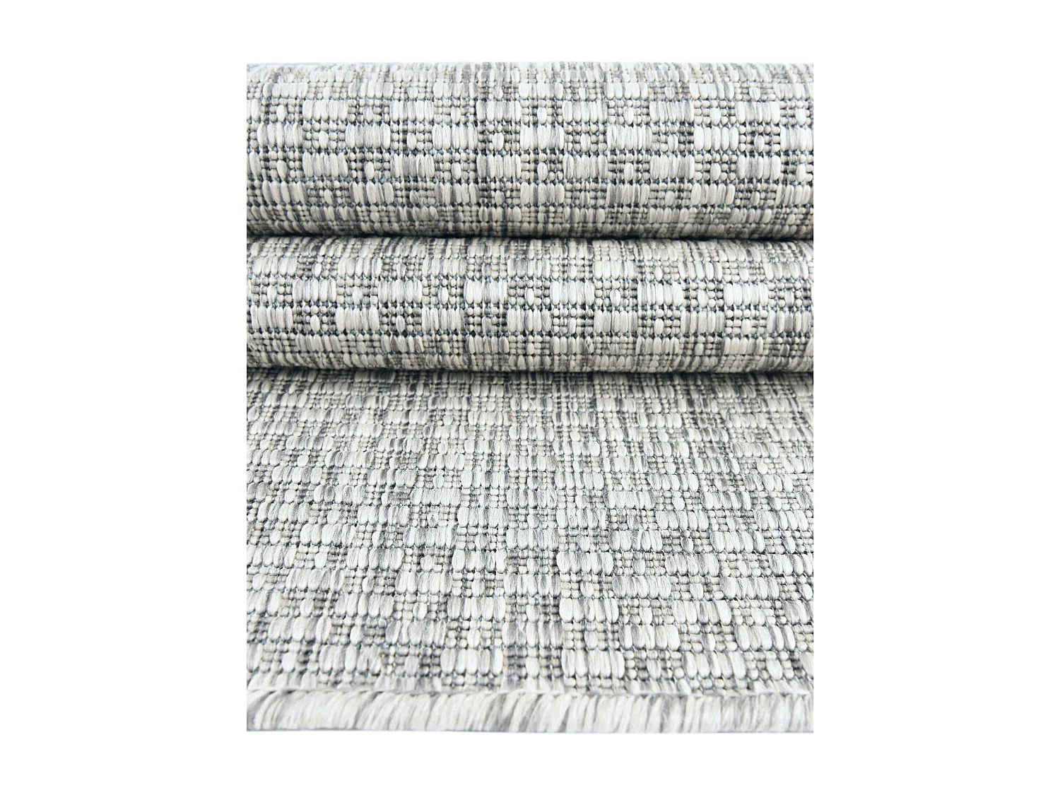 Tappeto da esterno 125x185 - Grigio scuro - Tulum Solid