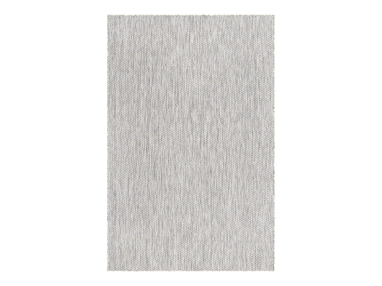 Outdoor Teppich 215x305 - Dunkelgrau - Tulum Solid